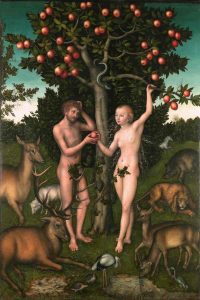 Adam & Eva - Lucas Cranach de Oude